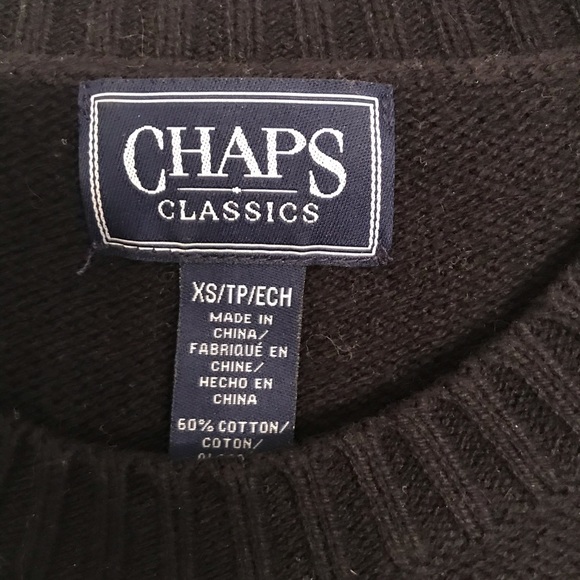 Chaps crew neck sweater - Picture 3 of 5